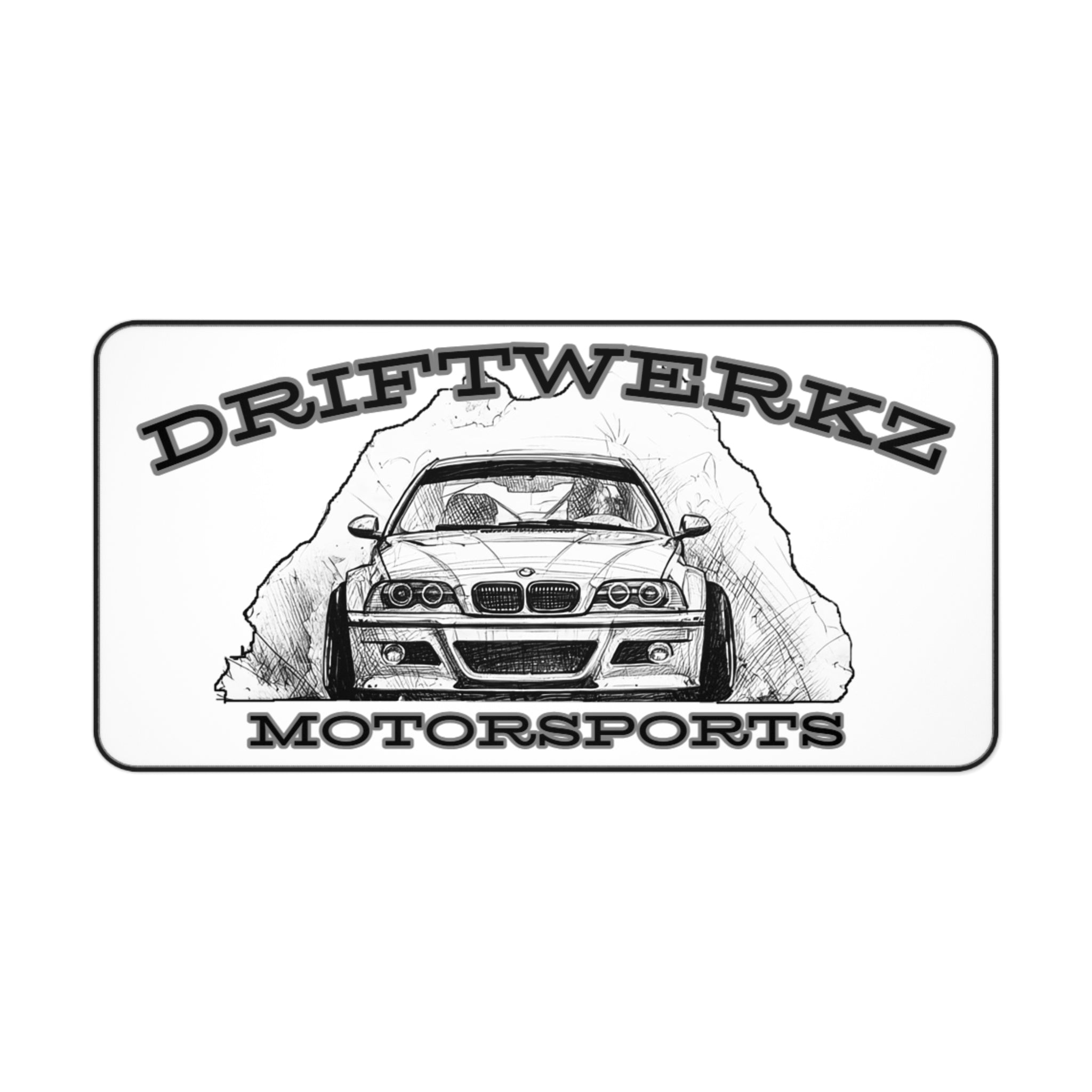 Drift Car Desk Mat