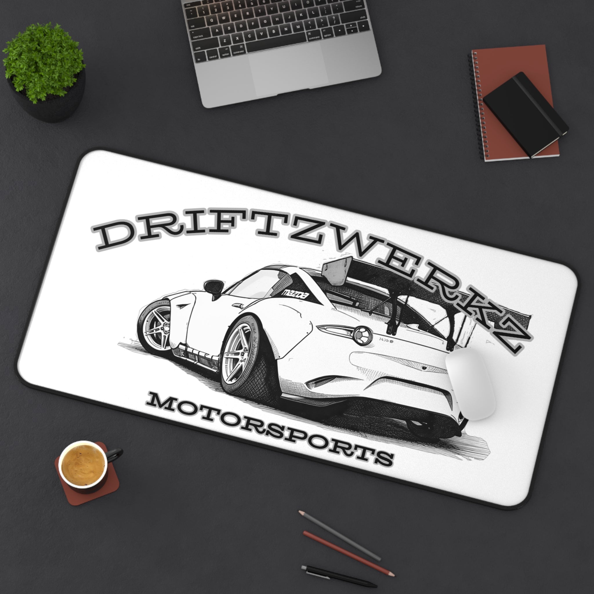 Drift Car Desk Mat