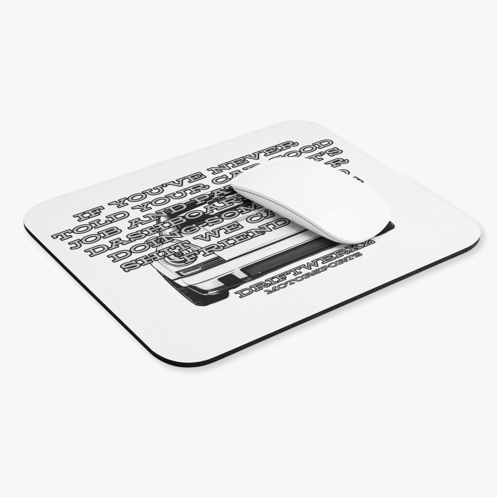 Drift Car Mouse Pad