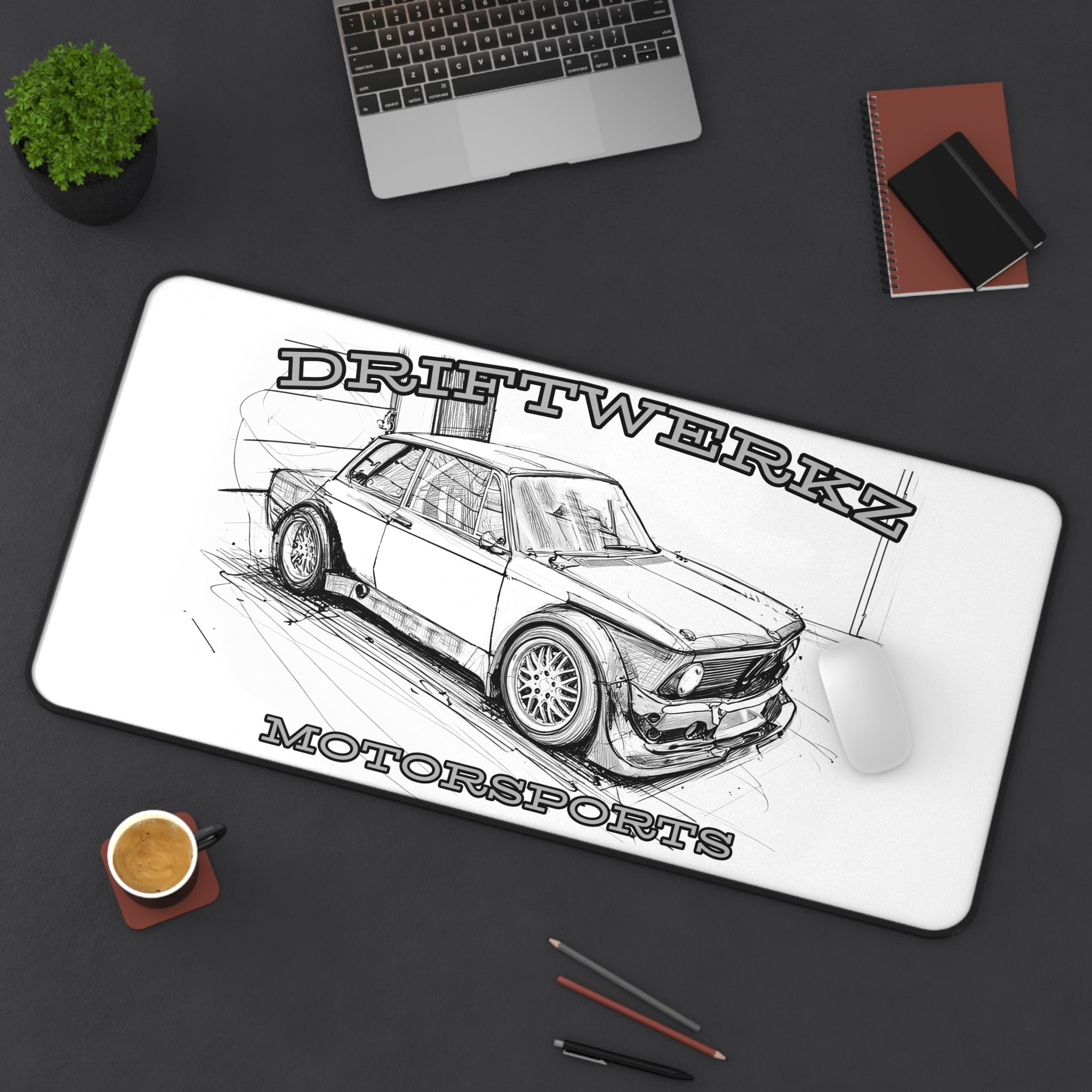 Drift Car Desk Mat