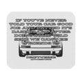 Drift Car Mouse Pad