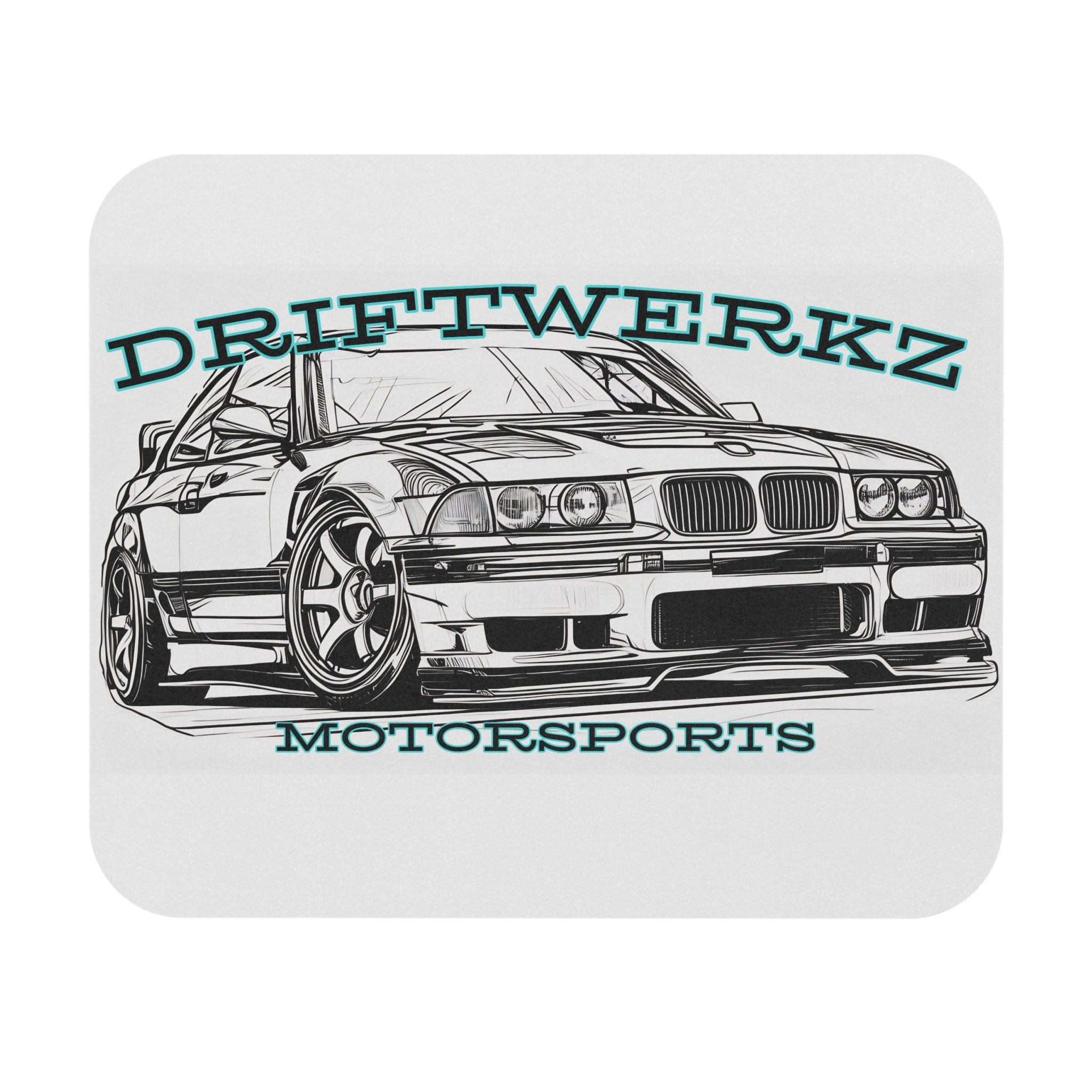 Drift Car Mouse Pad
