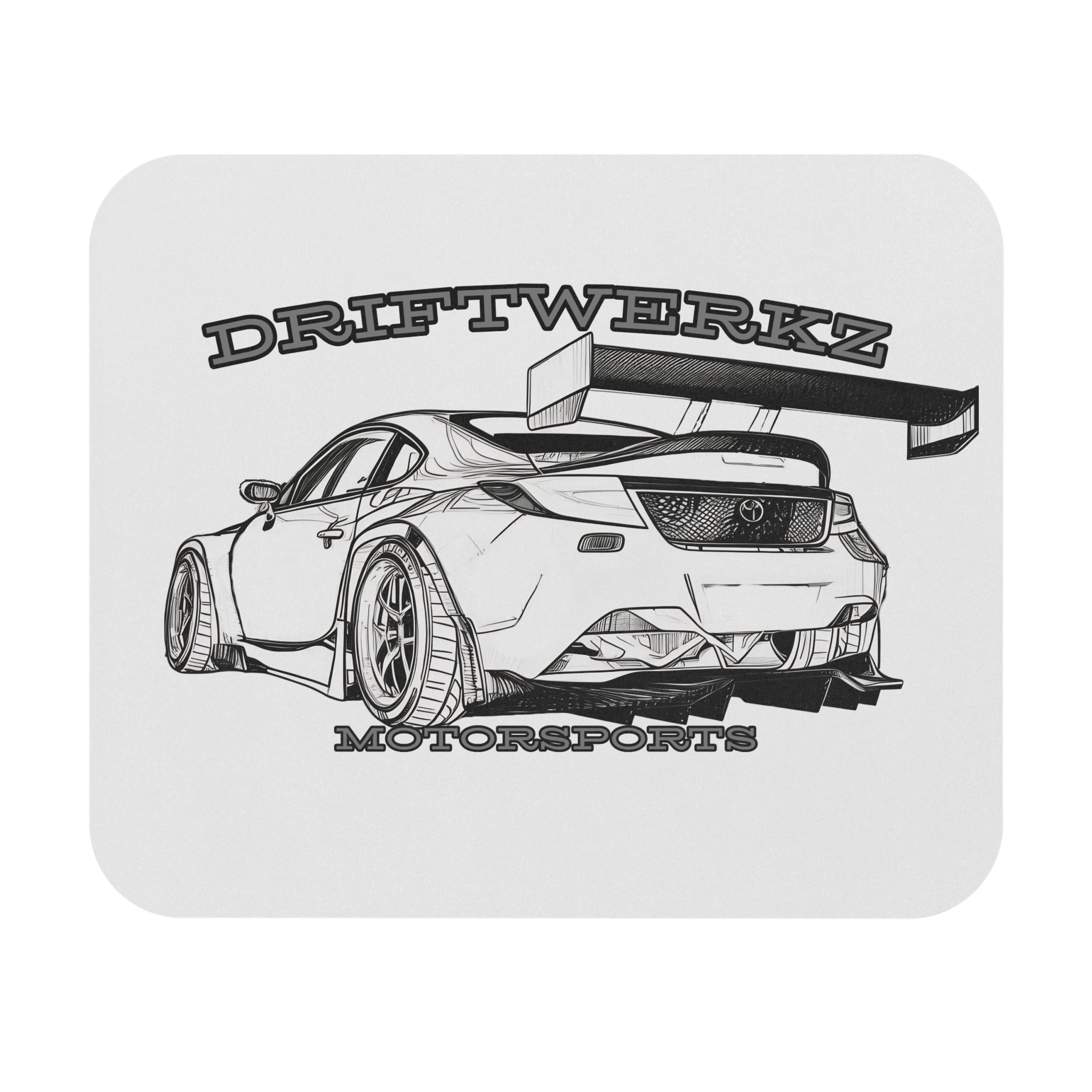 Drift Car Mouse Pad