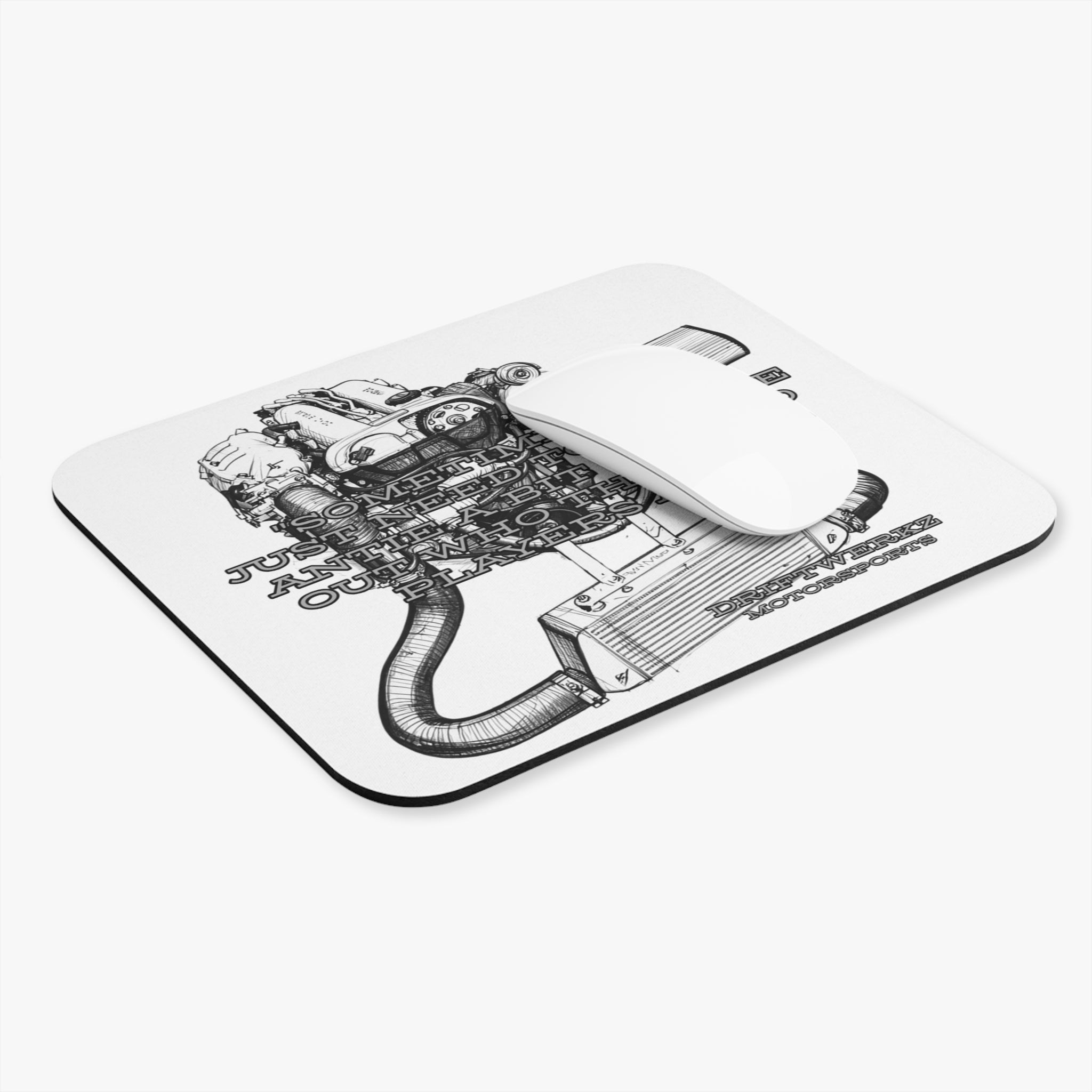 Drift Car Mouse Pad