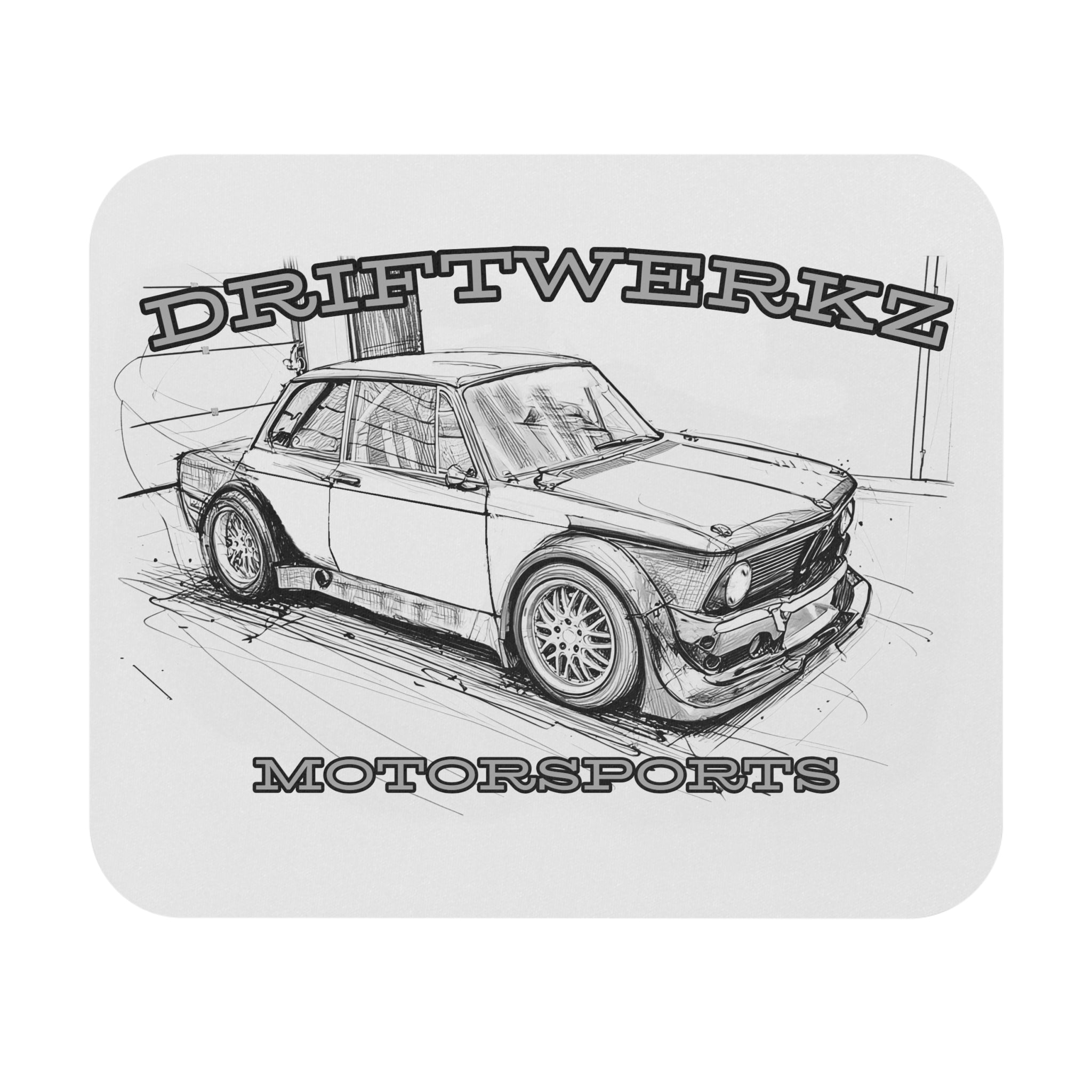 Drift Car Mouse Pad