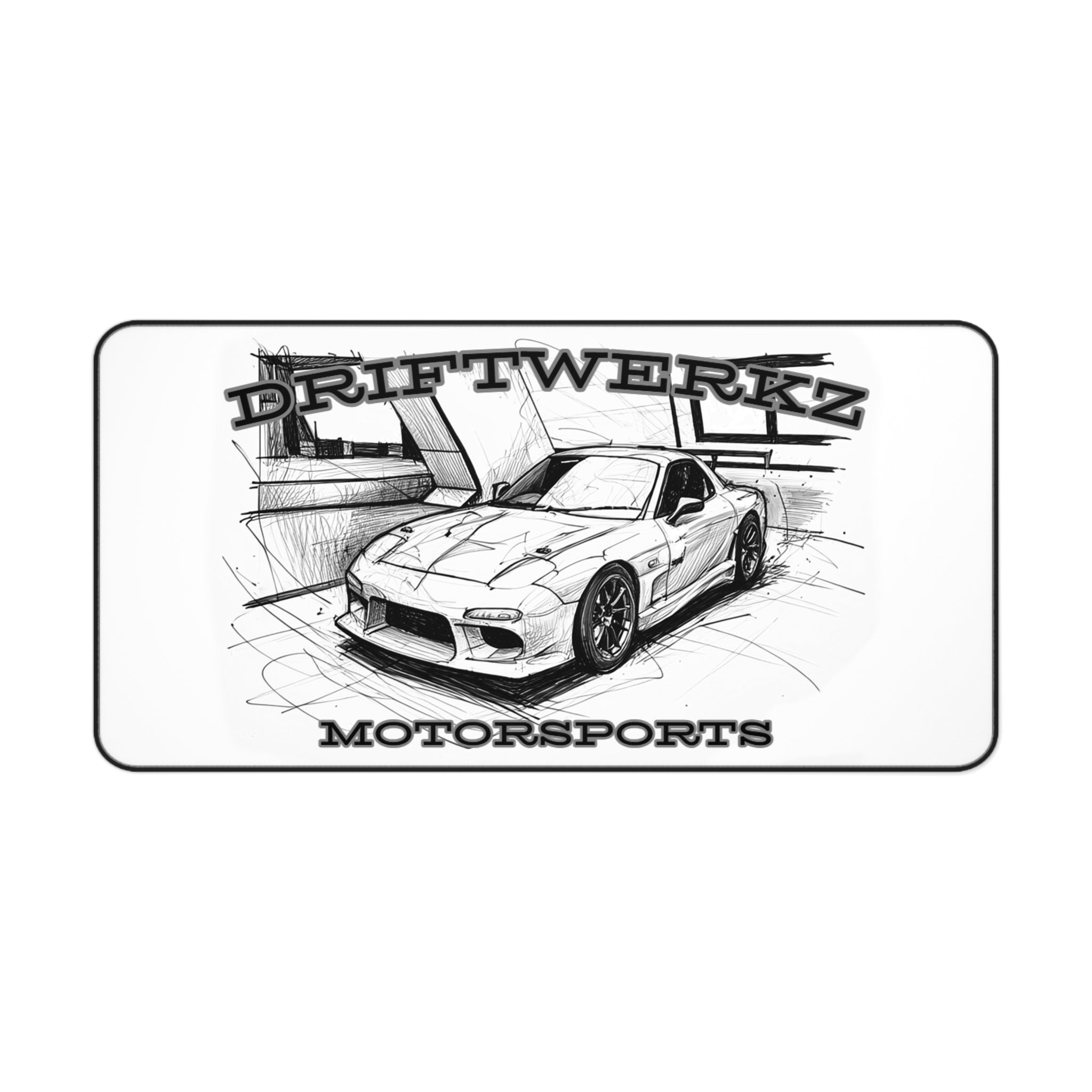 Drift Car Desk Mat