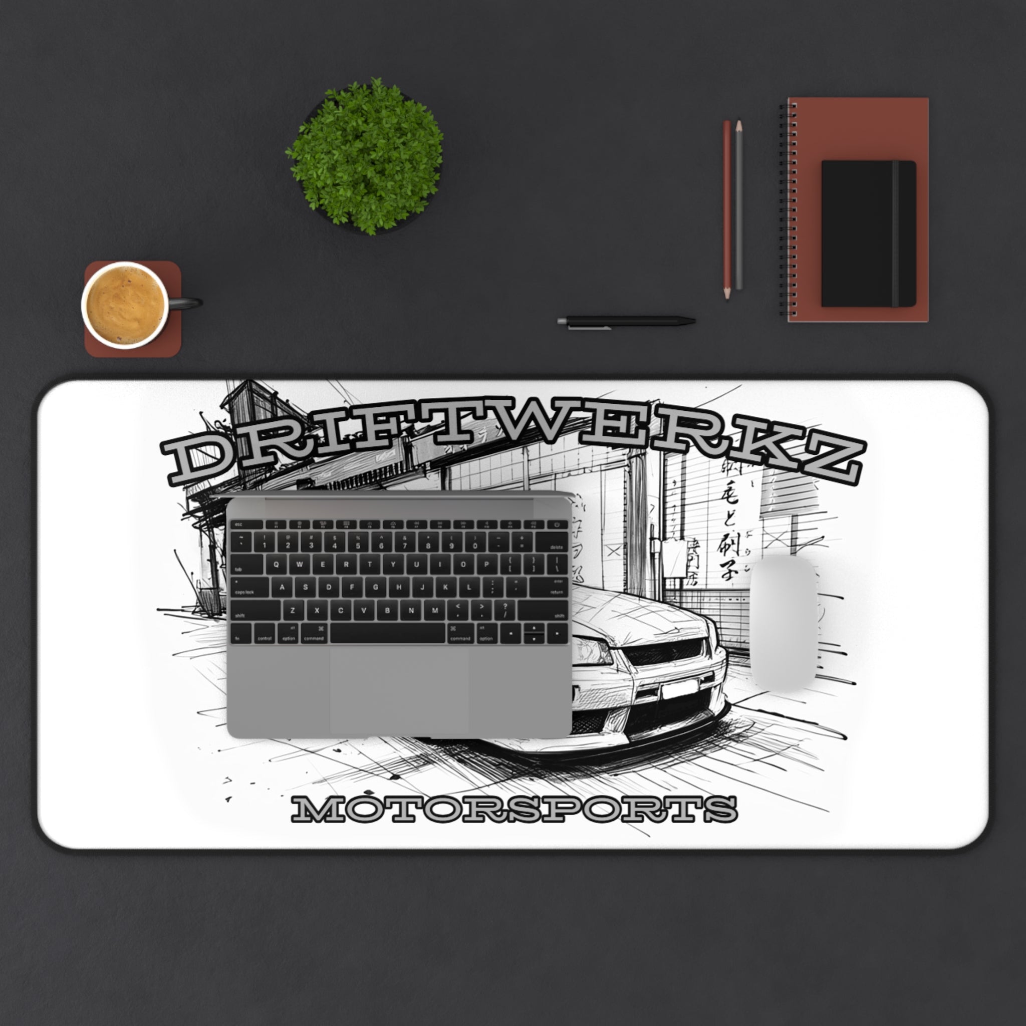 Drift Car Desk Mat