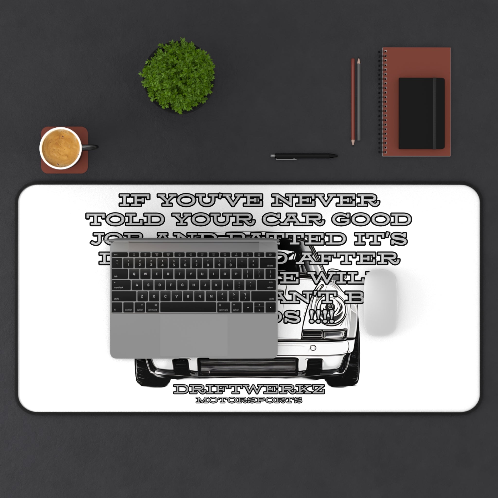 Drift Car Desk Mat