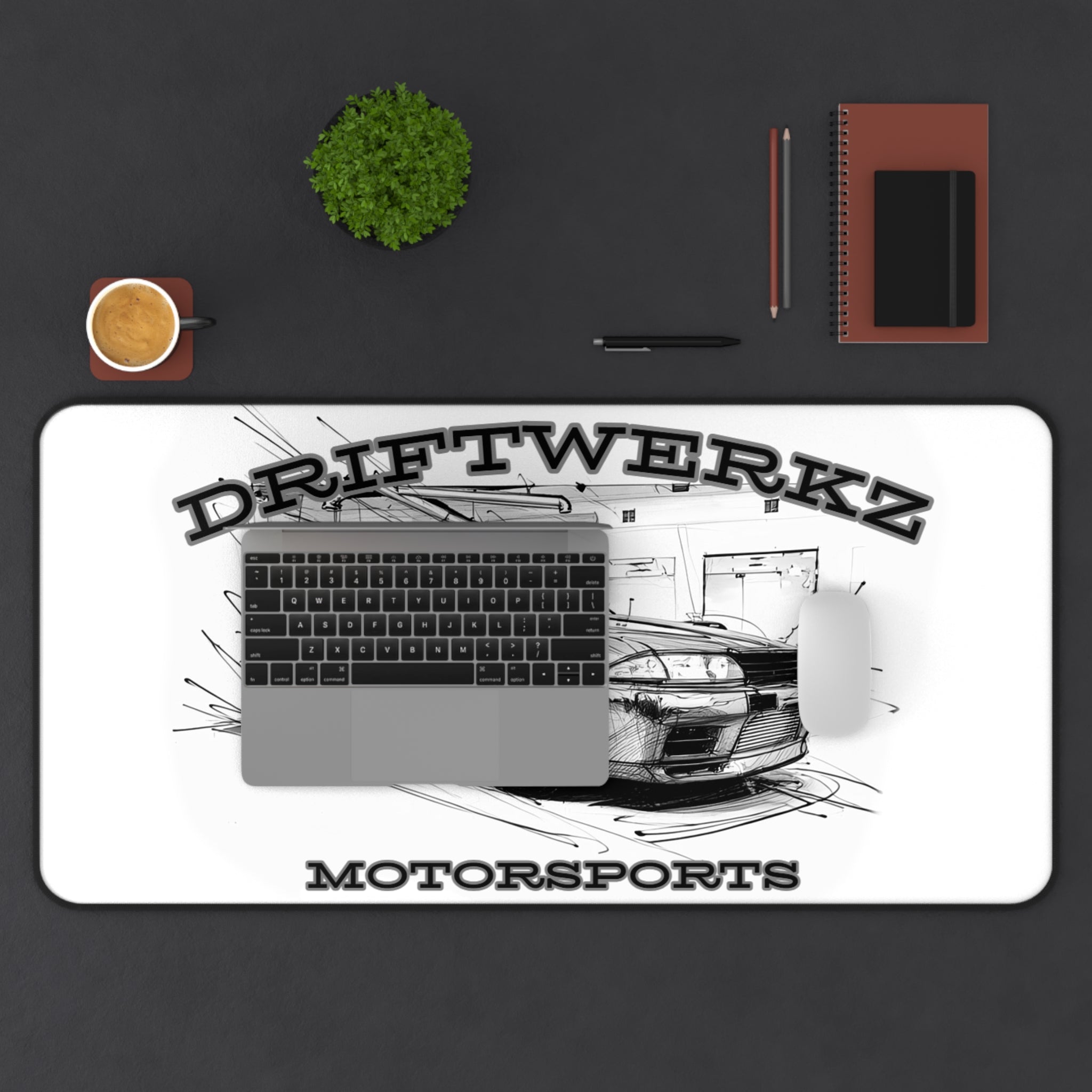 Drift Car Desk Mat