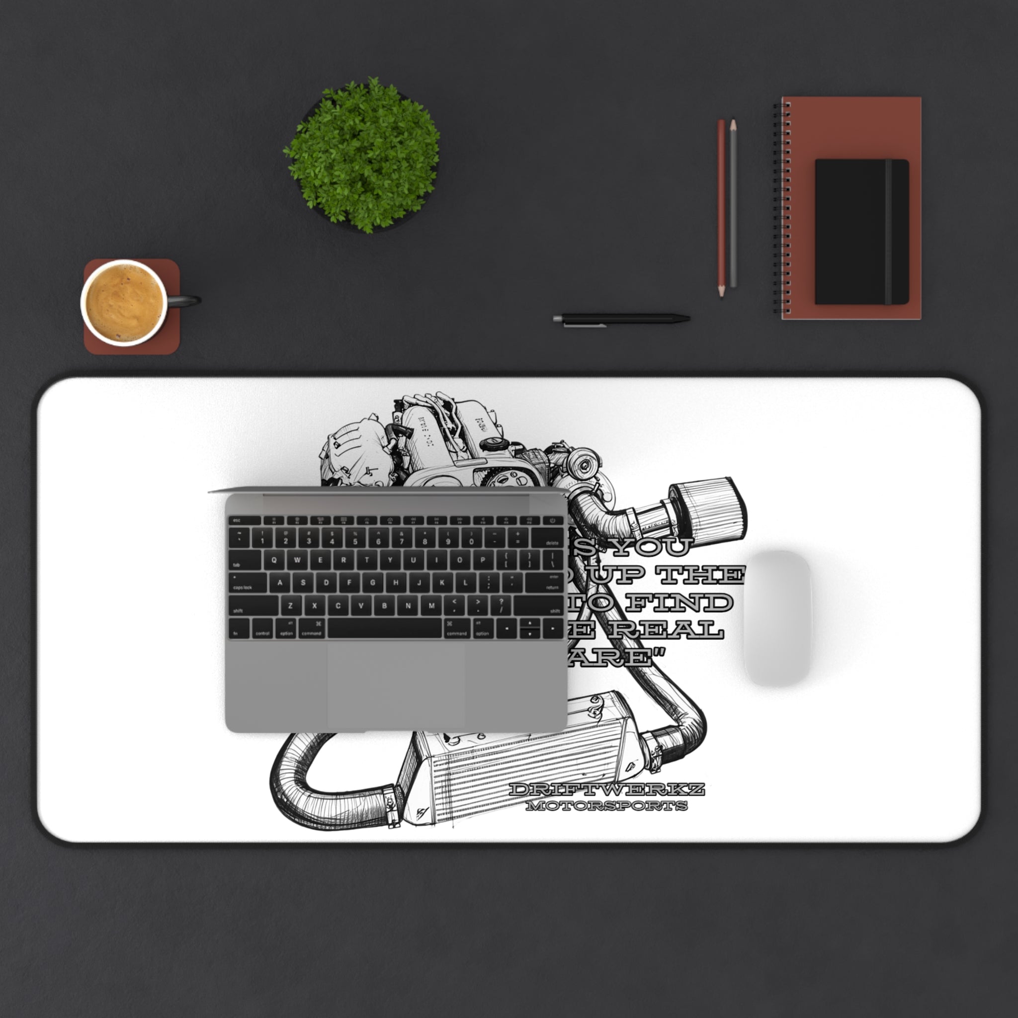Drift Car Desk Mat