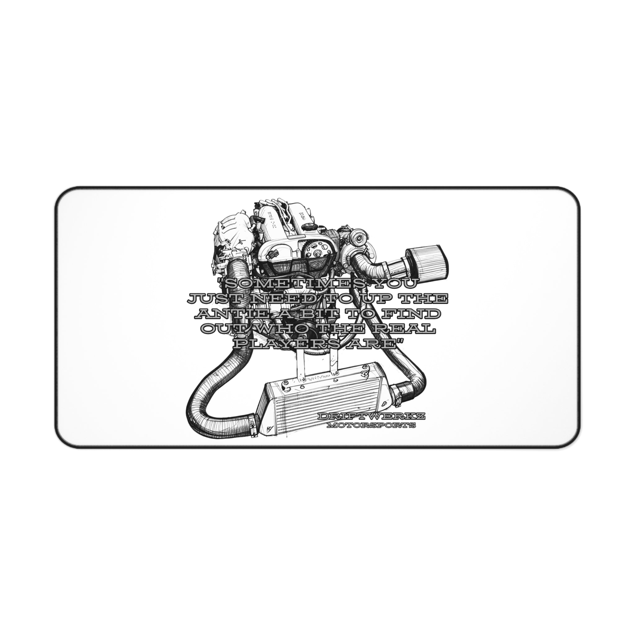 Drift Car Desk Mat