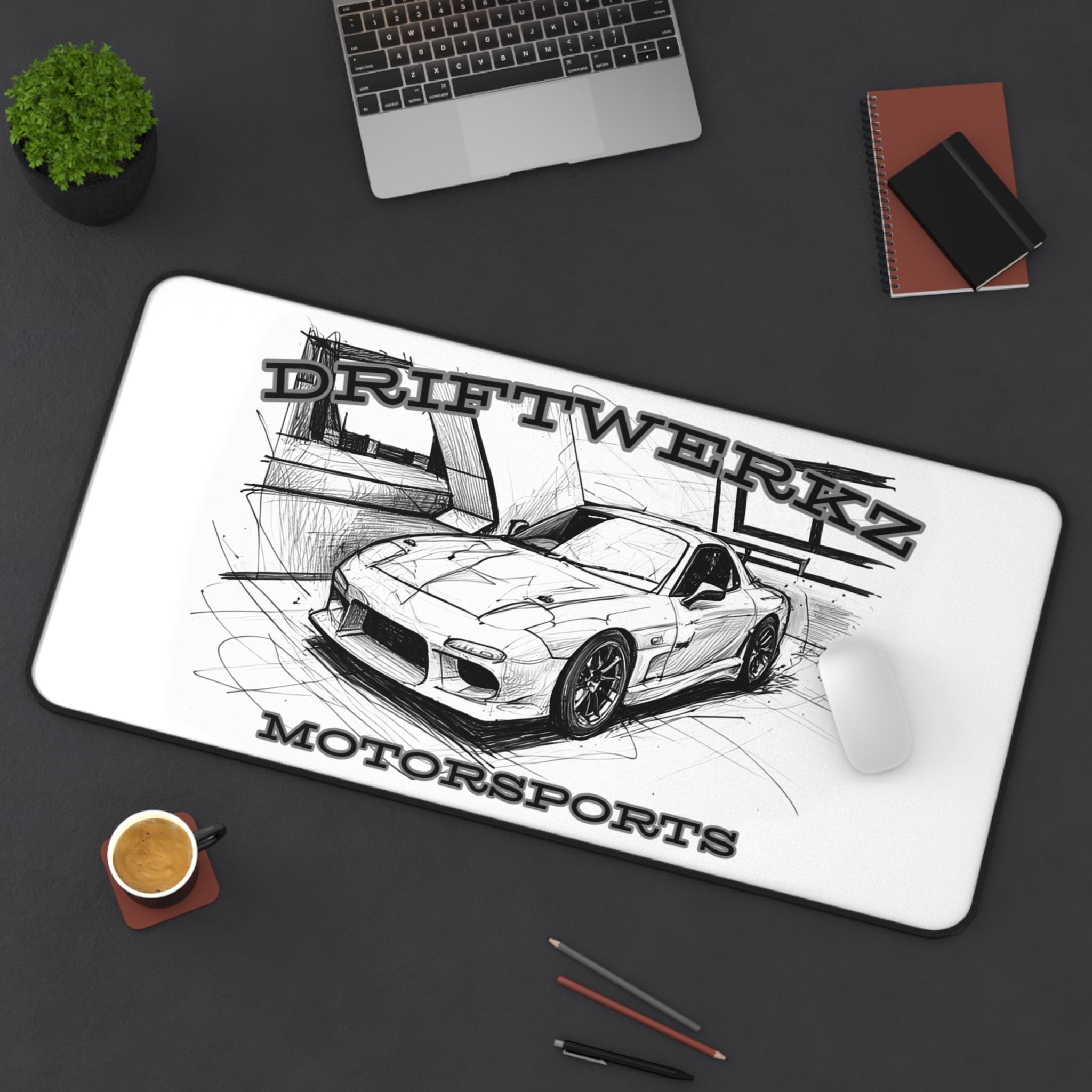 Drift Car Desk Mat